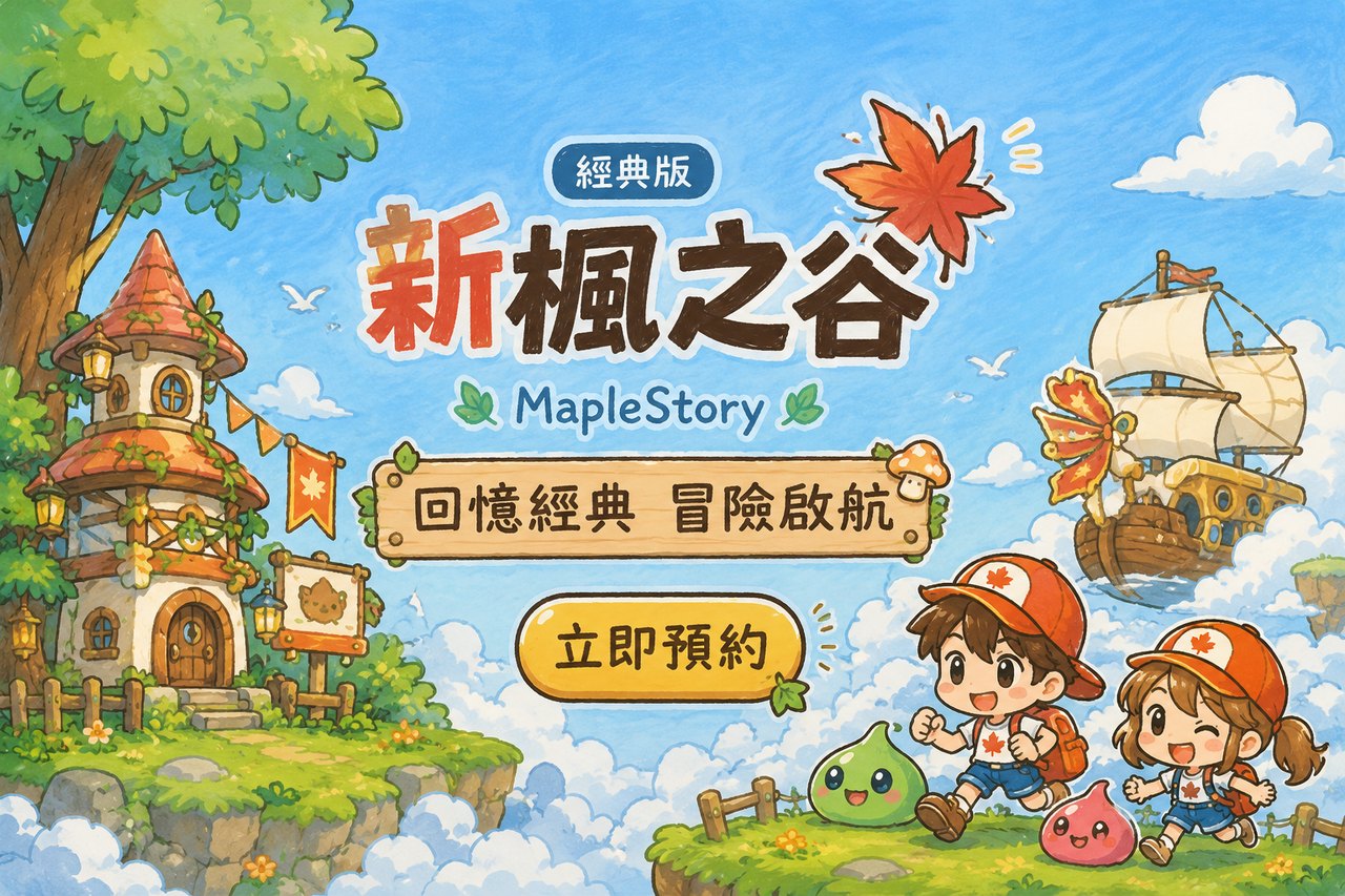新楓之谷:經典版腳本主視覺插畫